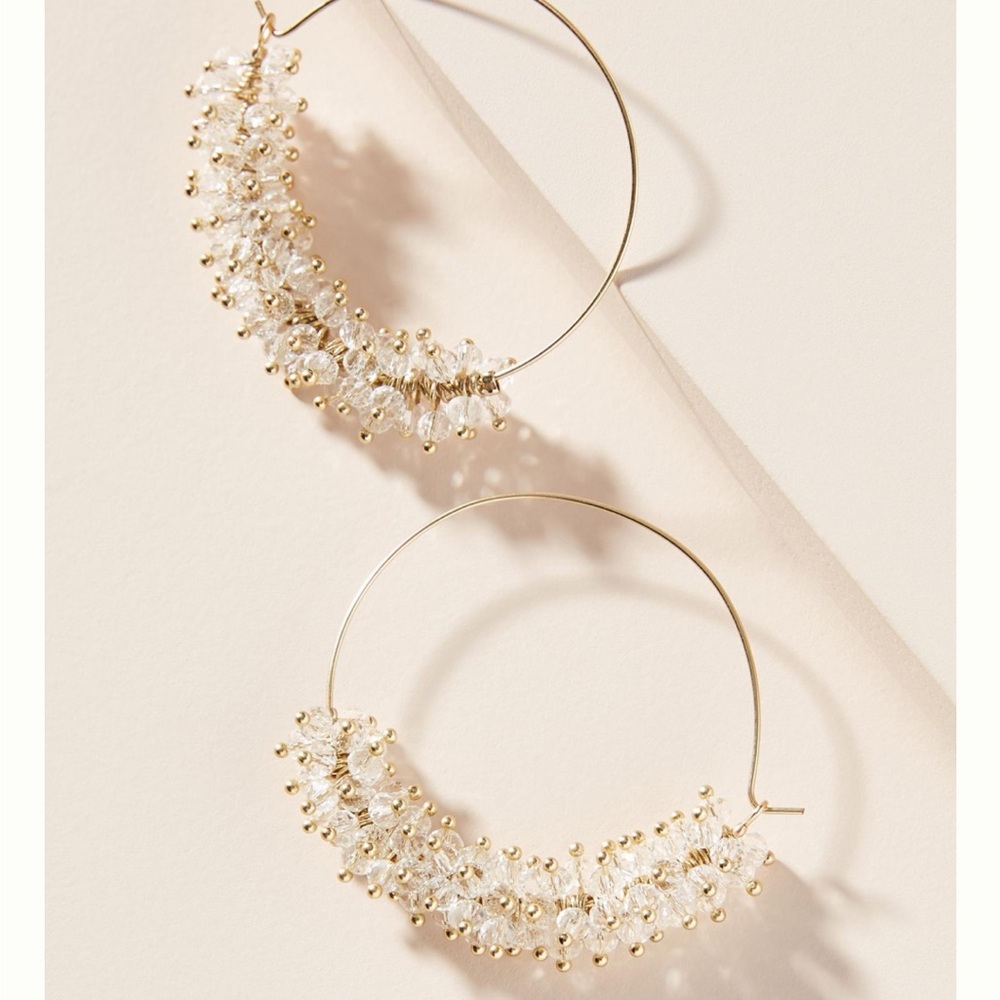 anthropologie sybil hoop earrings ISO